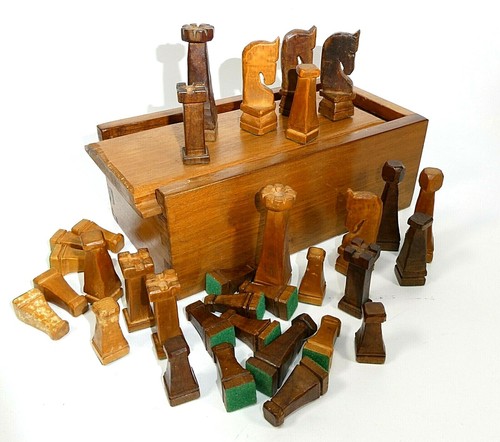 Art deco schach - art,