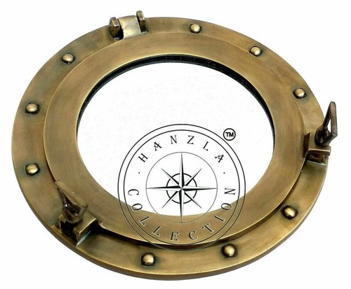 Antiker bullaugenspiegel mit - antiker,
