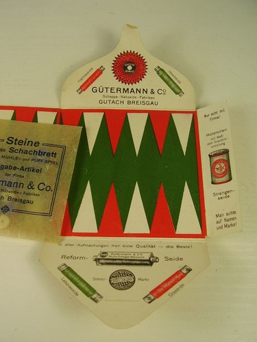 Antikes seltenes werbe spiel - antikes,