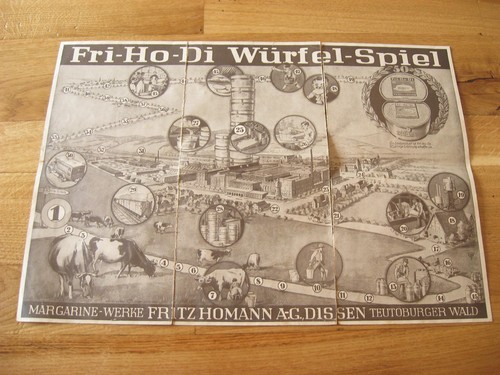 Altes werbespiel von fri di - altes,