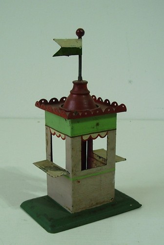 Antiker kiosk blech - kiosk,