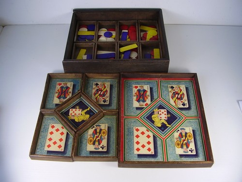 Antikes spiele set frankreich - spiele,