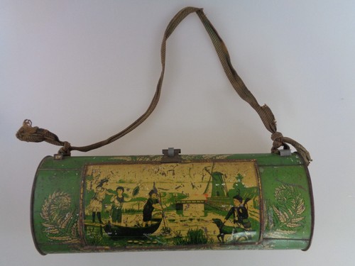Botanisiertrommel 31cm antik - -,