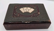 Stylische Antike Kartenbox aus